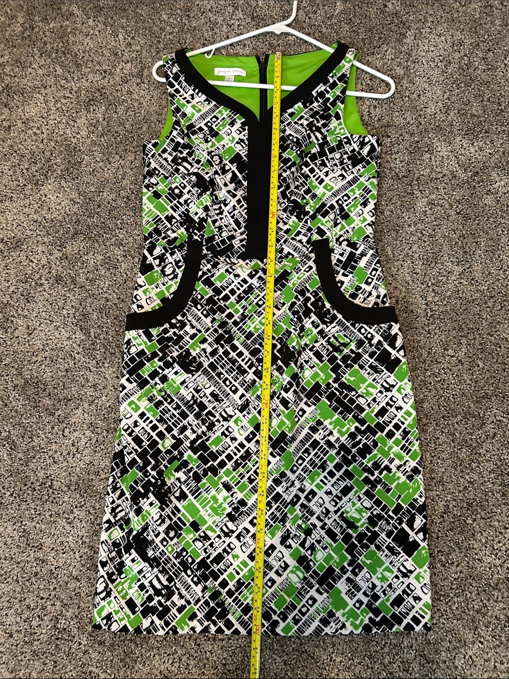 Women Green Geometric Print